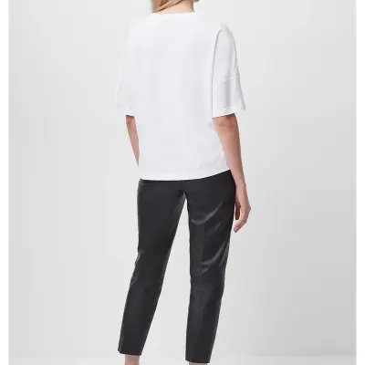 تي شيرت تالي جيرسي بياقة دائرية