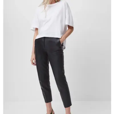 تي شيرت تالي جيرسي بياقة دائرية