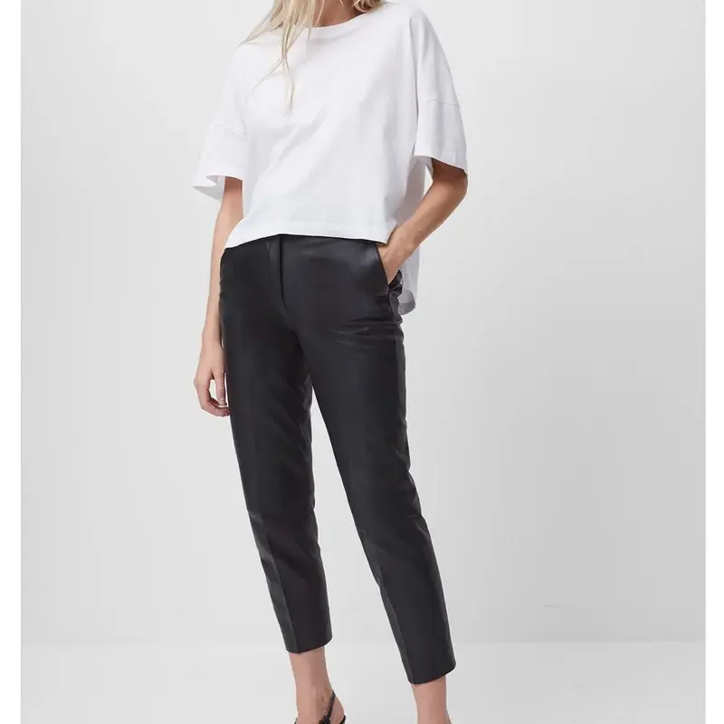 تي شيرت تالي جيرسي بياقة دائرية